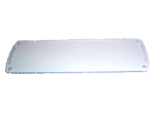 Alubos Endplate transparent